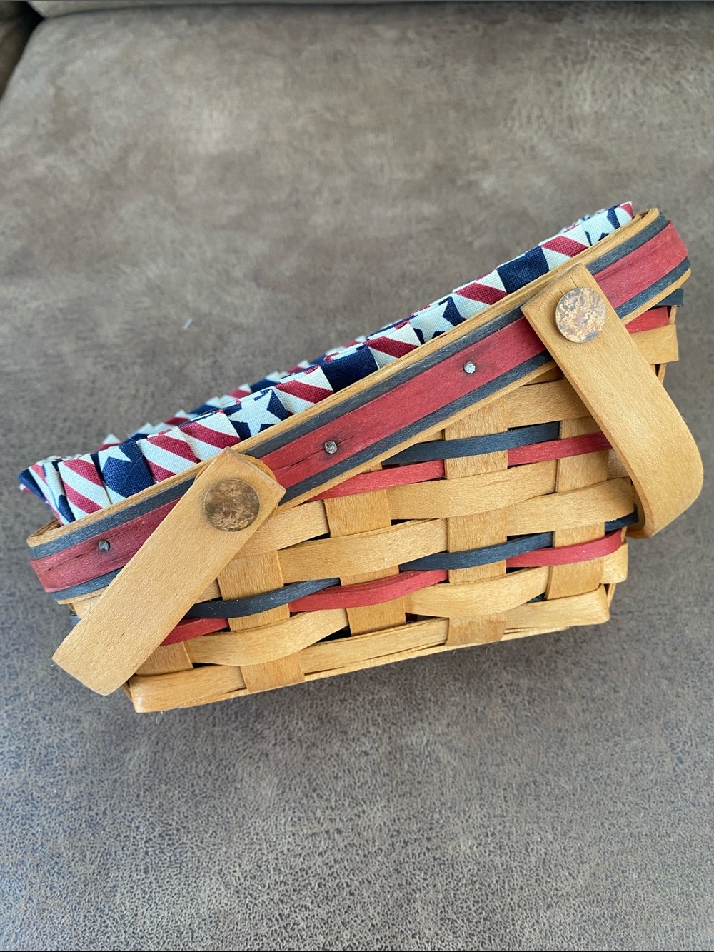 Longaberger 1996 All-American Summertime Sleight Basket